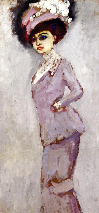 Elegant Woman In a Hat