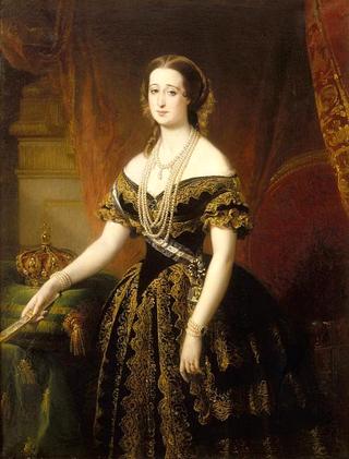 Portrait of Eugénie de Montijo