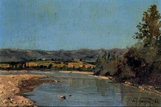 The Banks of the Durance at Puivert
