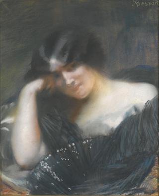 Lady with a Fan