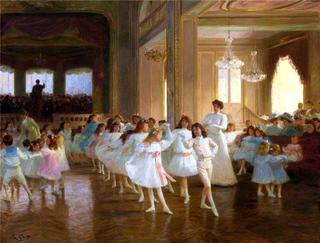 The Children's Dance Recital At The Casino De Dieppe