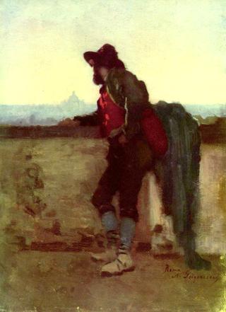 Italian Man on the Pincio Hill