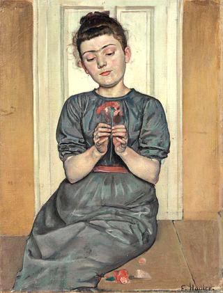 Girl with Carnation