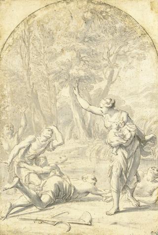 Latona Turning the Lycian Peasants into Frogs