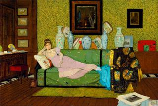 A Reverie, In the Artist's House