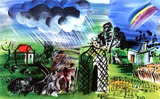 Rain on the Arbor