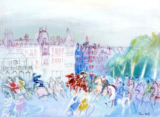 Paris, from the Porte Dauphine