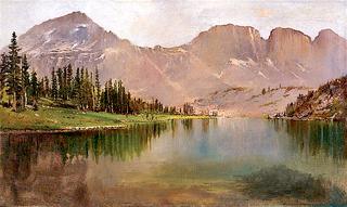 Lake Lall and Mount Agassiz, Uinta Range, Utah