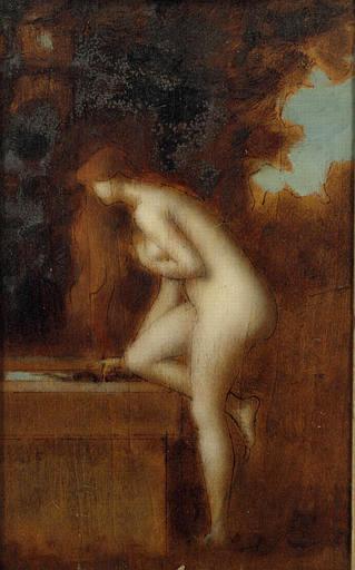Etude pour La Fontaine