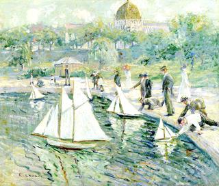 Model Sailboat Pond, Central Park, New York