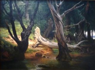 Departure for the Hunt in the Pontine Marshes,