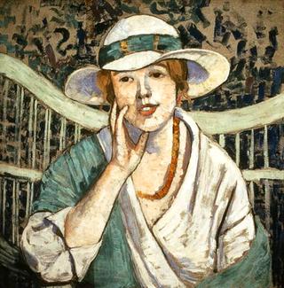 The White and Green Hat