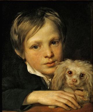 Boy with a Dog