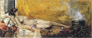 Resting Bacchante