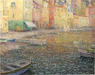 The Quay in Twilight