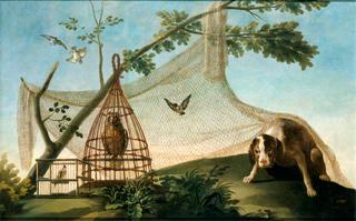 Hunting with Caged Birds
