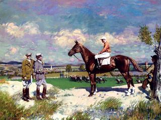Mr. Stephen Sandford's 'Sergeant Murphy' with Captain 'Tubby' Bennett'