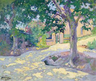 Street with Trees