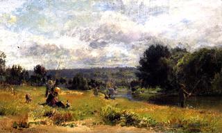 Country Scene in Summer