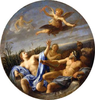 Life of Cupid - Cupid Stealing the Thunder of Jupiter