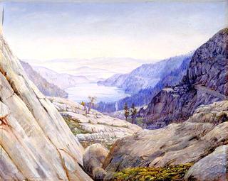 View of Lake Donner, Sierra Nevada