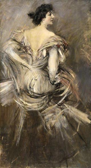 Signora Bruna in Evening Dress