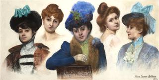 Studies of Elegant Ladies