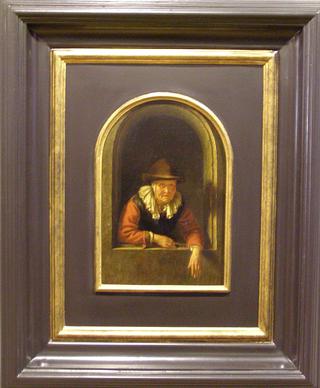 An Old Lady at a Window