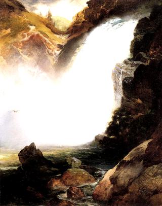 Landscape with Waterfall