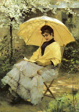 Woman and Parasol