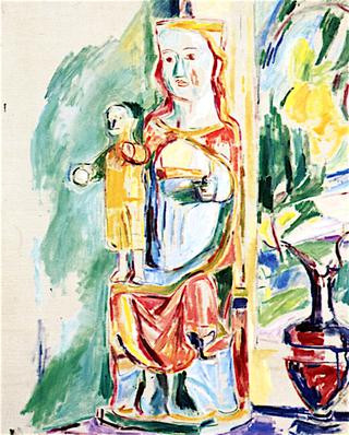 The Madonna with a Pitcher (sketch)