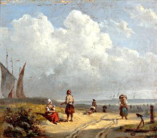 Fishermen on the Beach