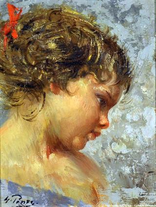 Girl in Profile