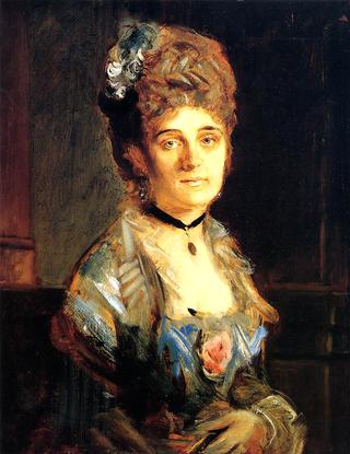 泽切尼伯爵夫人画像