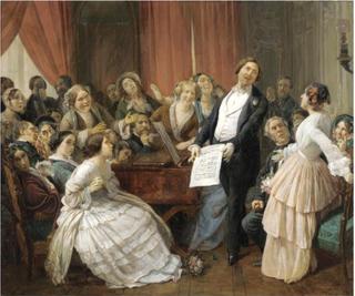 Triumph of a Tenor at a Musical Matinée