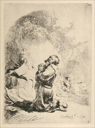 Saint Jerome Kneeling