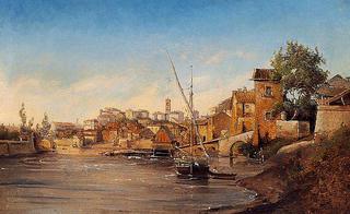 View of Rome and the Tiber