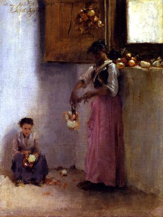 Stringing Onions