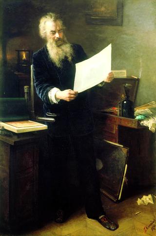 Portrait of Ivan Shishkin