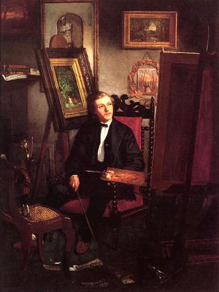 Self Portrait of the Artist in His Studio
