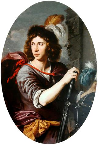 Young Man Leaning on his Sword