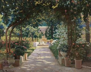 Terrace in Játiva, Valencia