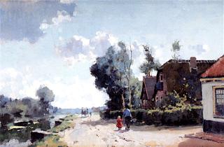 A Stroll along the Canal in Summer