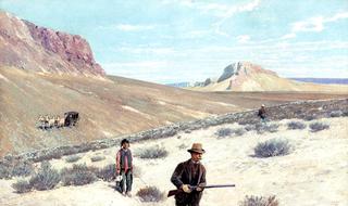 Theodore Roosevelt "Sage Grouse Shooting"