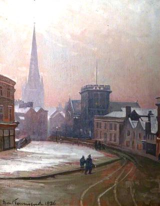 Queen Street, Derby, during Widening