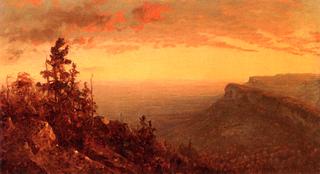 Sunset over the Sawangunks