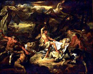 Hercules Fighting the Centaurs