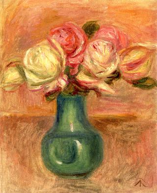 Roses in a Vase