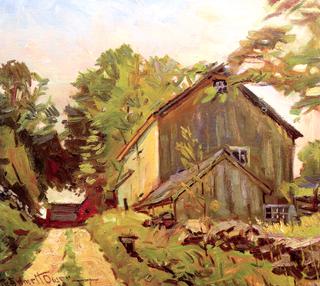 Study of a New England Barn
