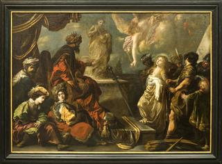 Saint Catherine Refusing to Sacrifice to Idols